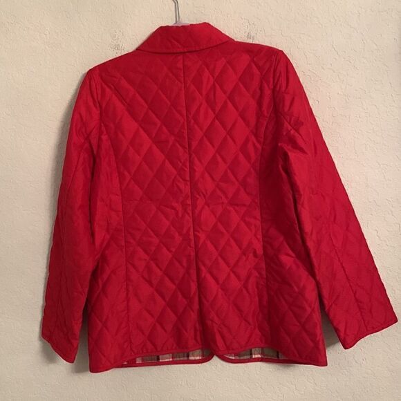 Kim Rogers Quilted Coat Jacket Snap Front Closure Size S - Picture 2 of 11